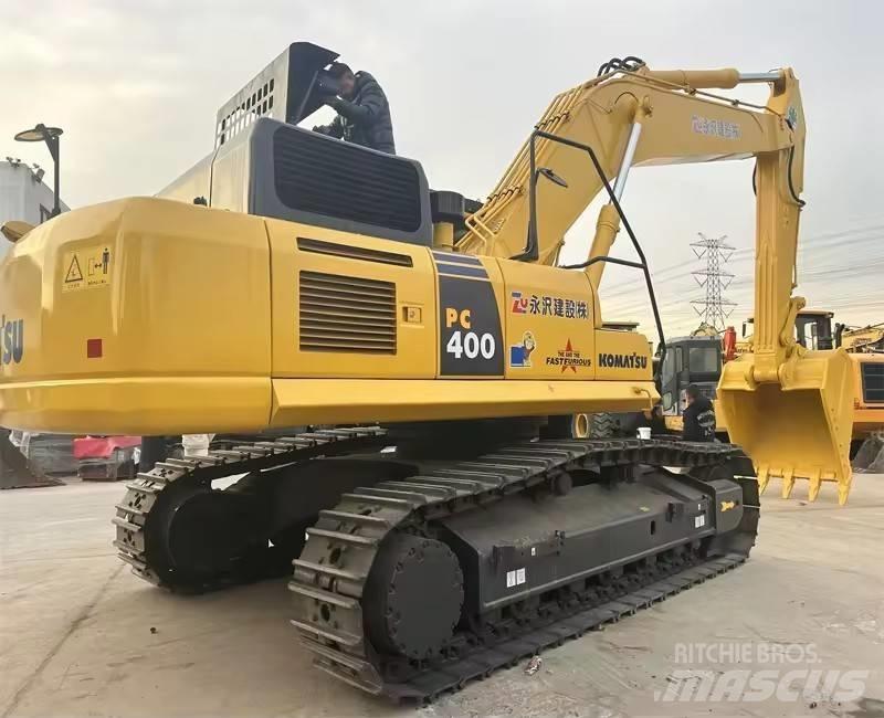 Komatsu PC 400 Pásová rýpadla