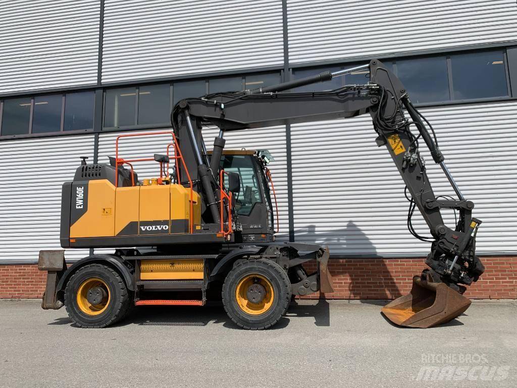 Volvo EW 160 E Kolová rýpadla