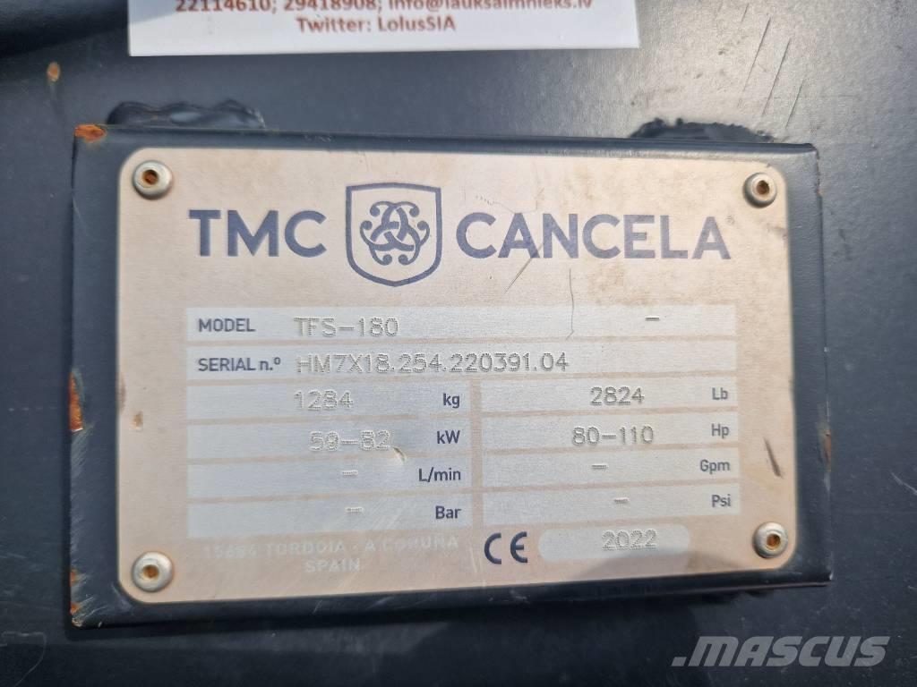 TMC Cancela TFS-180 Rotační brány a půdní frézy