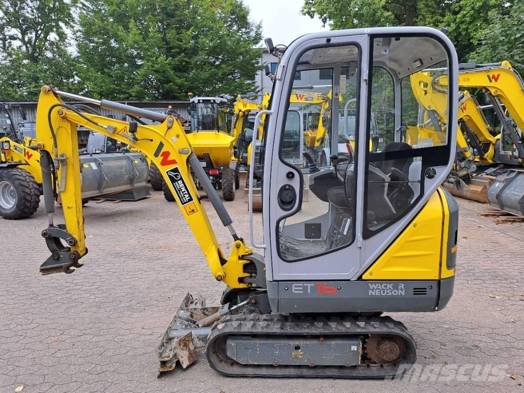 Wacker Neuson ET16 Pásová rýpadla