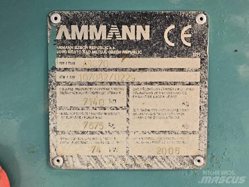 Ammann ASC 70 Kombinované válce