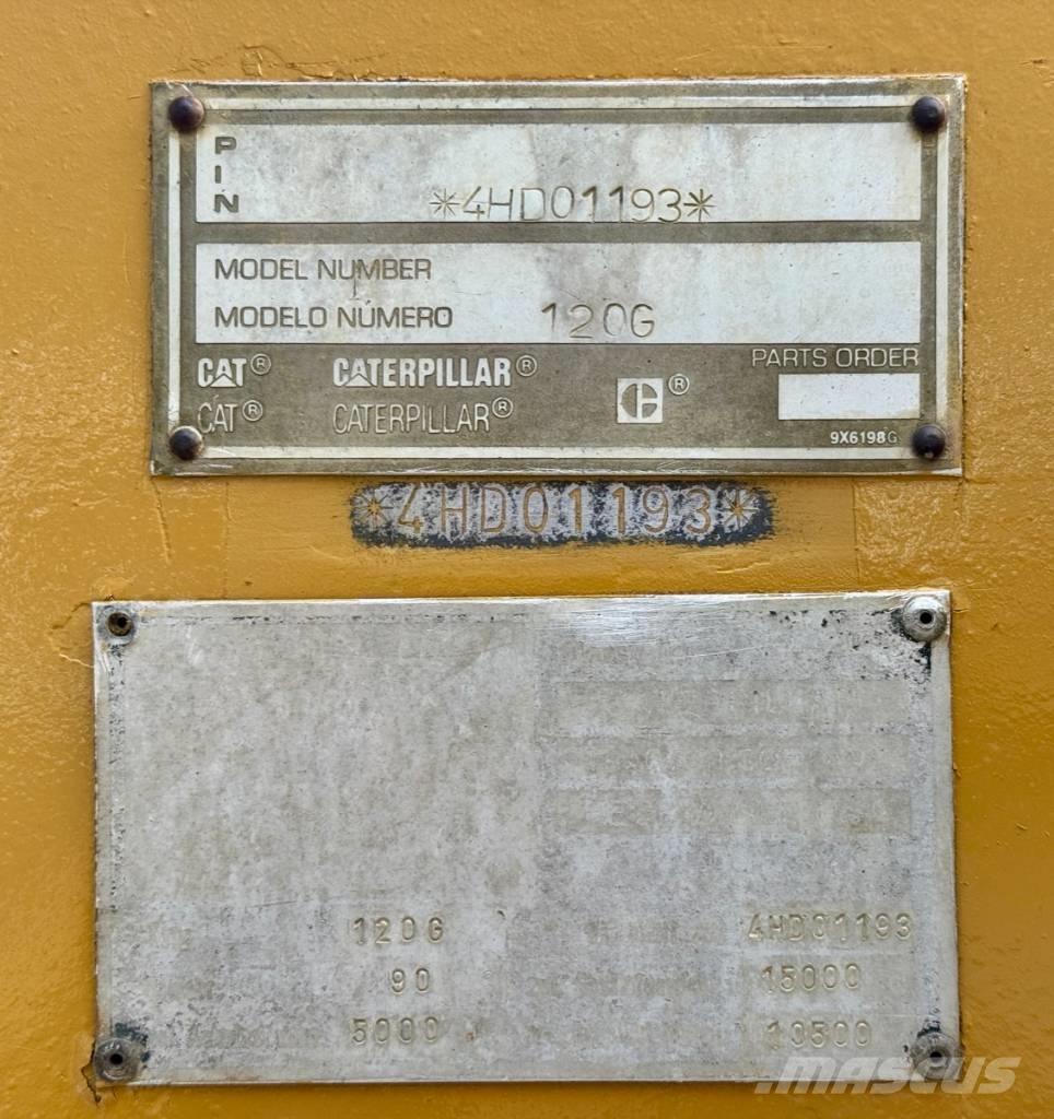 CAT 120 G Grejdry