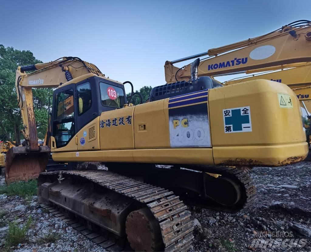 Komatsu PC 400-7 Pásová rýpadla