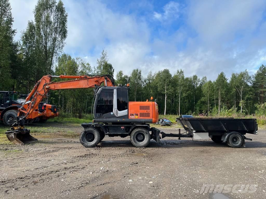 Hitachi ZX140W-3 Kolová rýpadla
