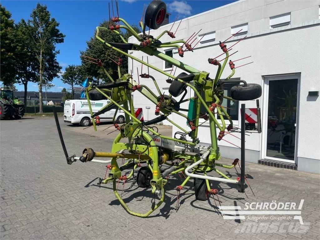 CLAAS VOLTO 800 Obraceče a shrabovače sena