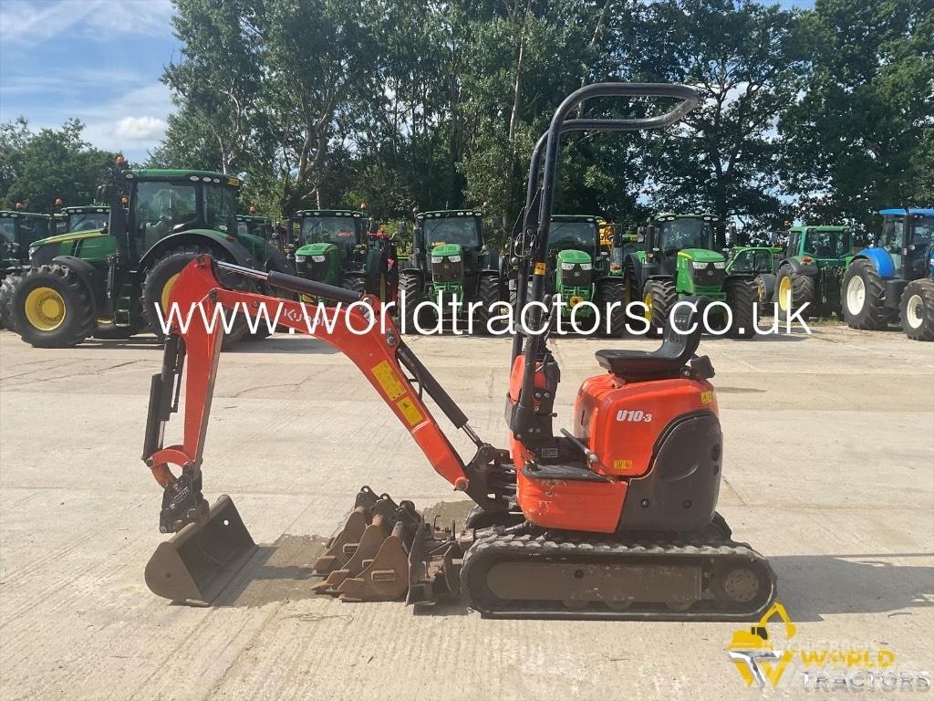 Kubota U 10-3 Mini rýpadla < 7t