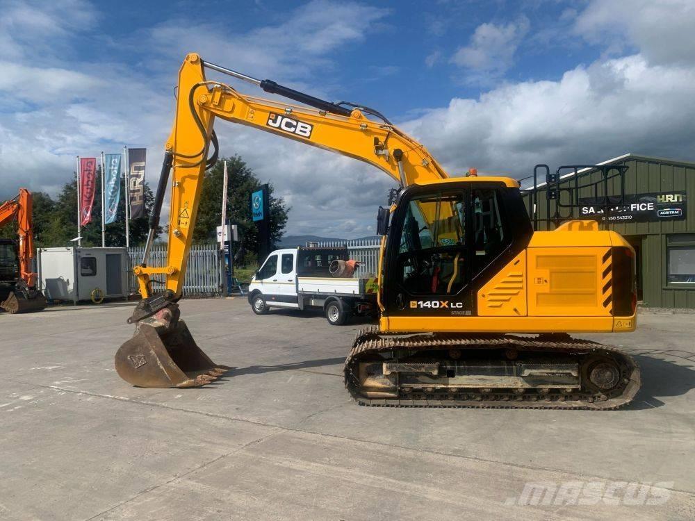 JCB 140 X LC Pásová rýpadla