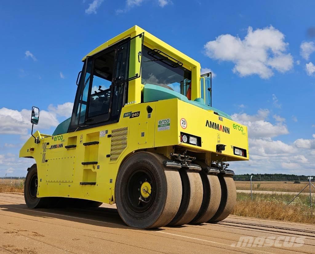 Ammann ART 240 Pneumatikové válce