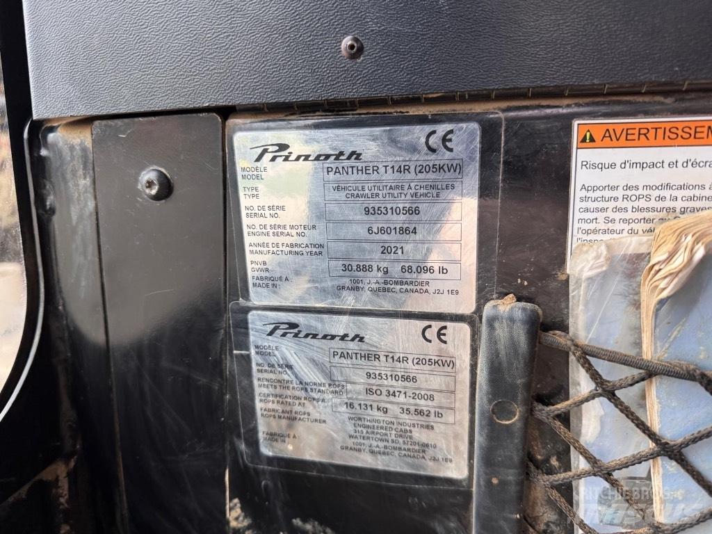Prinoth Panther T14R Pásové dempry