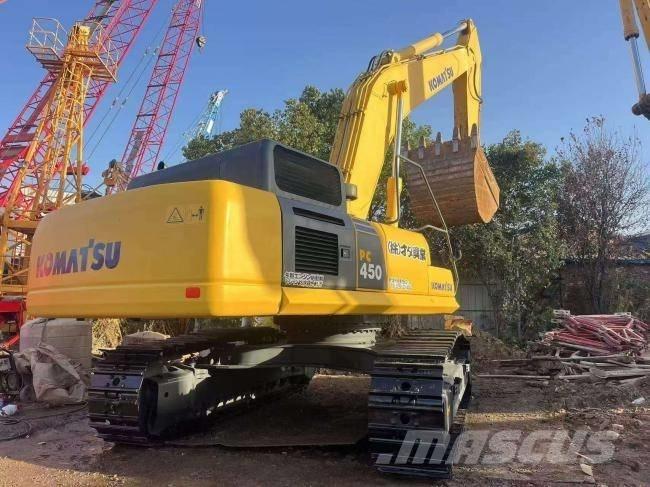 Komatsu PC 450 Pásová rýpadla