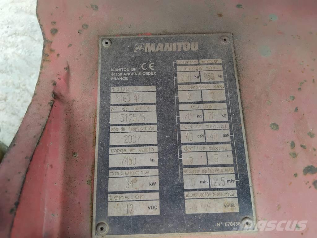 Manitou 160 ATJ Kloubové plošiny