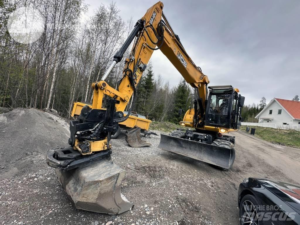 JCB JS 145 W Kolová rýpadla