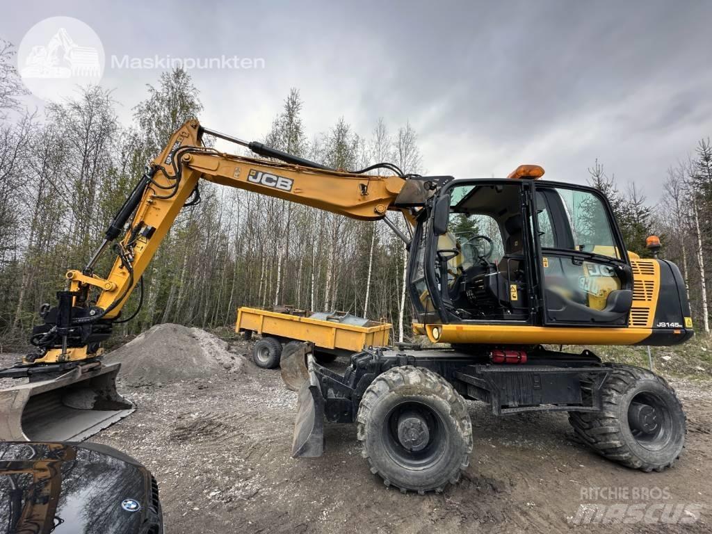 JCB JS 145 W Kolová rýpadla