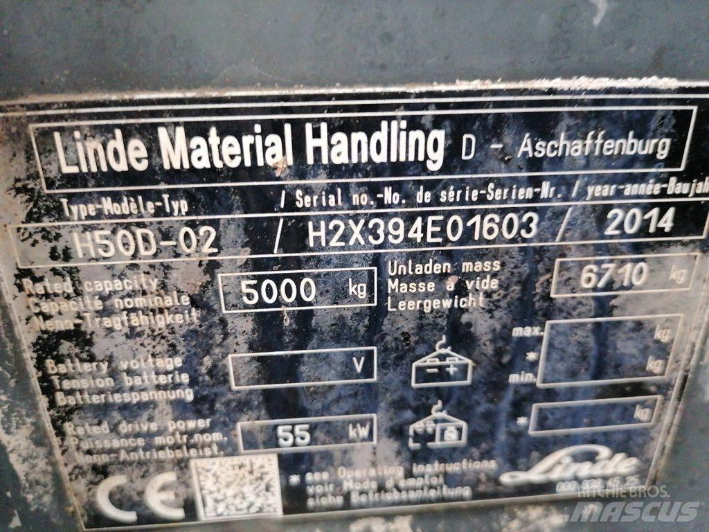 Linde H50D-02 Dieselové vozíky