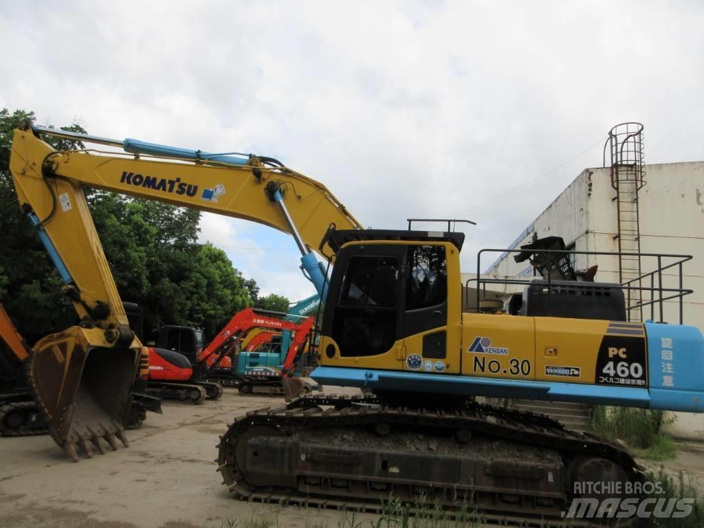 Komatsu PC460 Pásová rýpadla