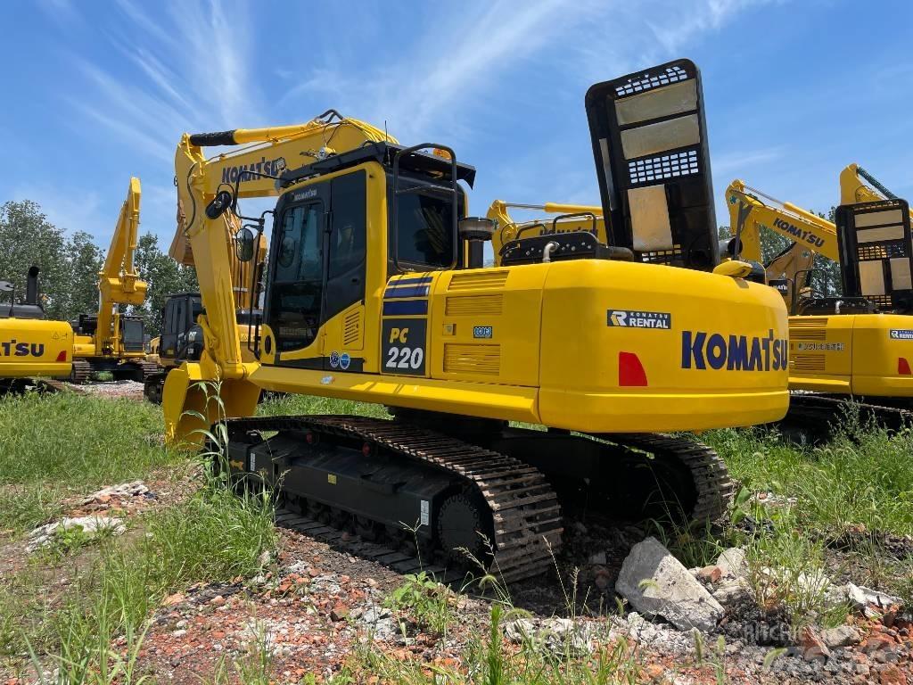 Komatsu PC 220 Pásová rýpadla