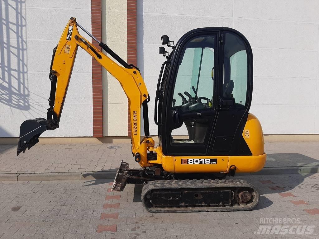 JCB 8018 CTS Mini rýpadla < 7t