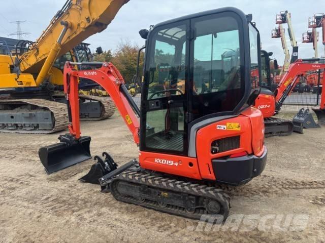 Kubota KX 019-4 Mini rýpadla < 7t