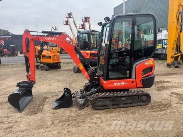 Kubota KX 019-4 Mini rýpadla < 7t