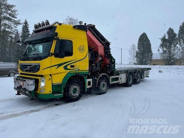 Volvo FM 13 8*4 Autojeřáby, hydraulické ruky