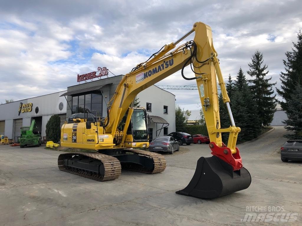 Komatsu PC210LC-11 Pásová rýpadla