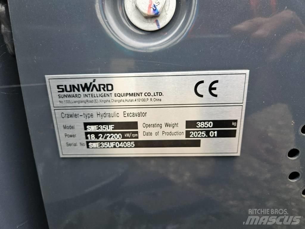 Sunward SWE 35 UF Mini rýpadla < 7t