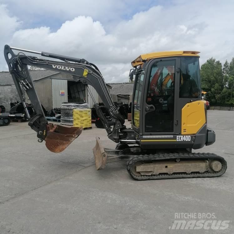 Volvo ECR 40 D Mini rýpadla < 7t