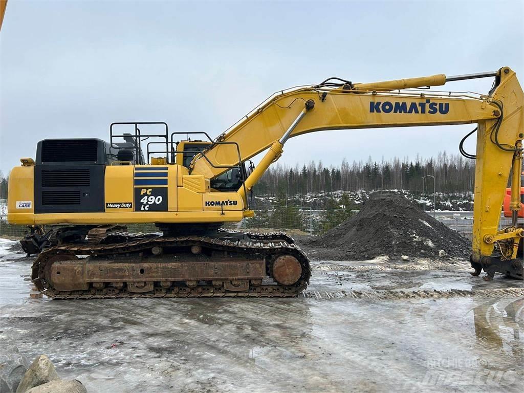 Komatsu PC490LC-11 Pásová rýpadla