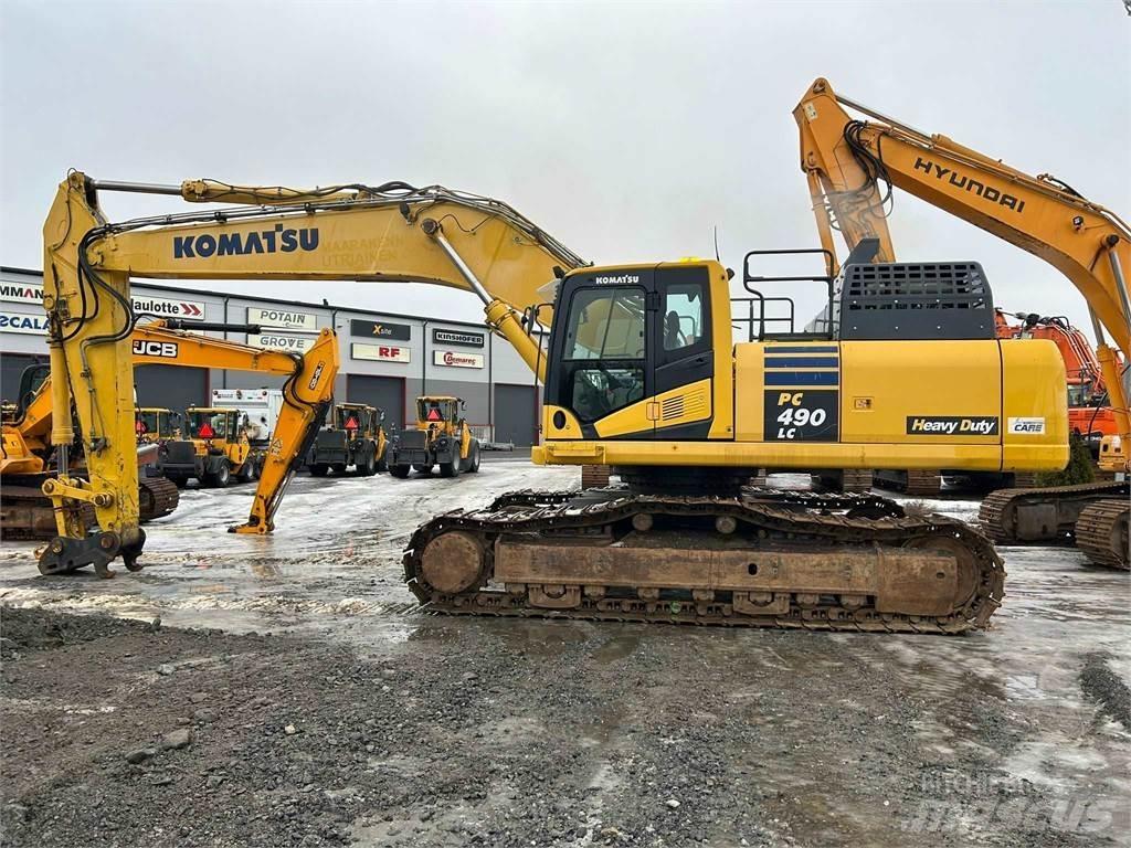 Komatsu PC490LC-11 Pásová rýpadla