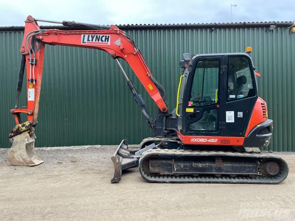 Kubota KX 080-4 Midi rýpadla 7t - 12t