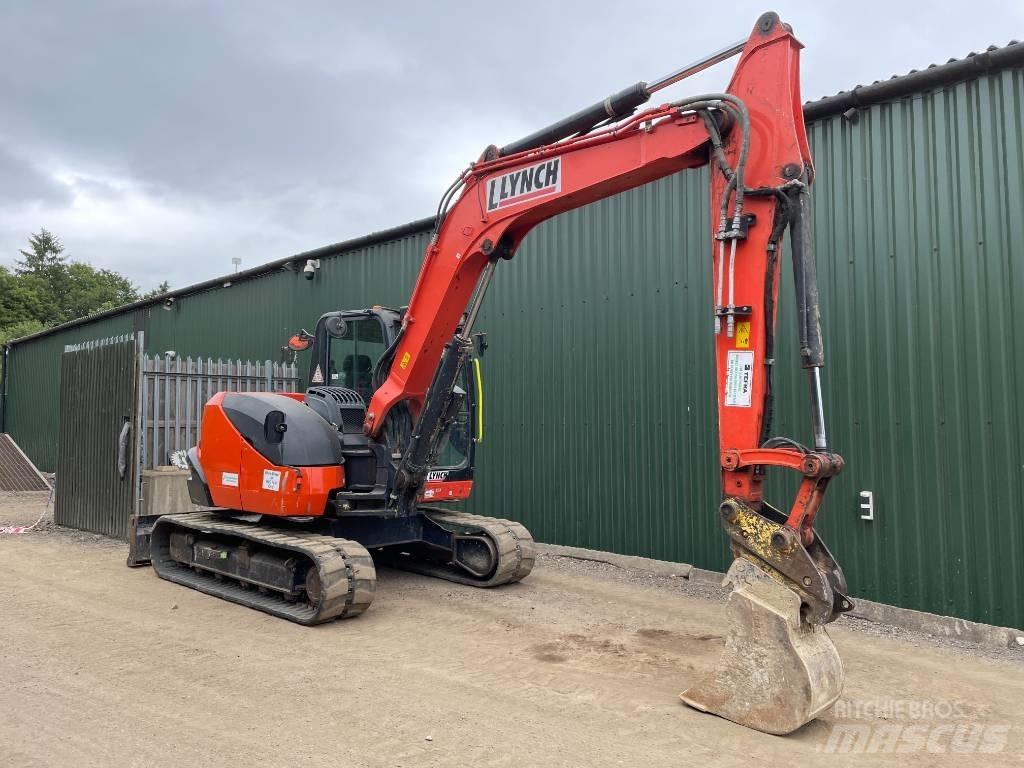 Kubota KX 080-4 Midi rýpadla 7t - 12t