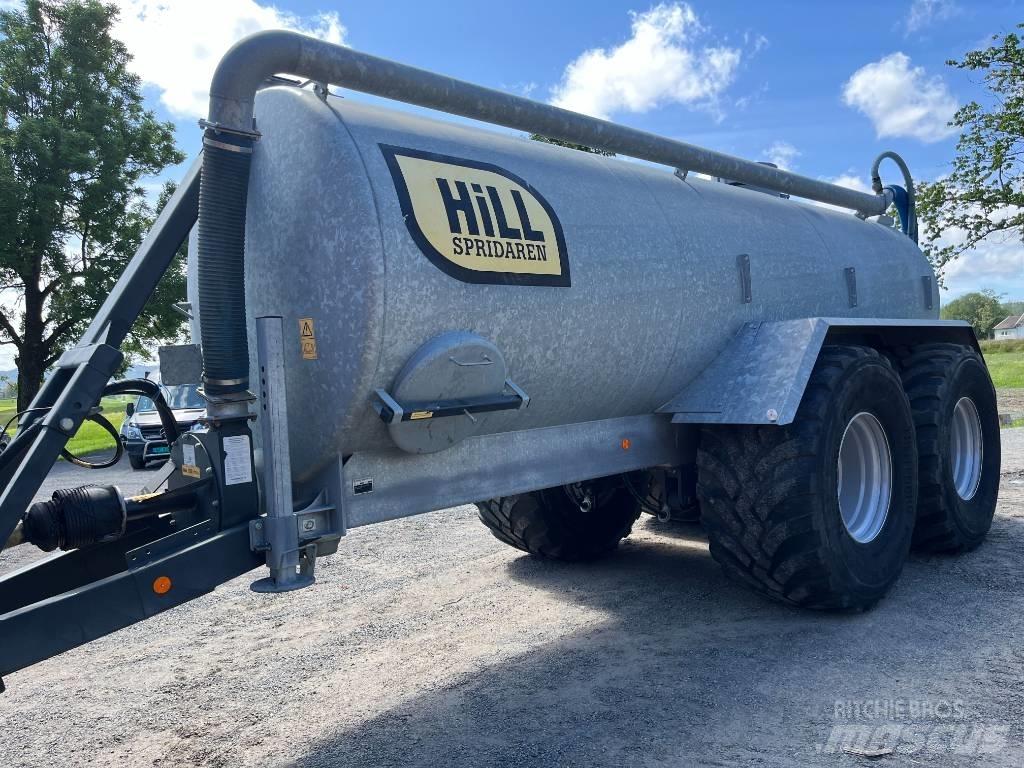 Hill 15m³ tankvogn Rozmetadla chlévské mrvy