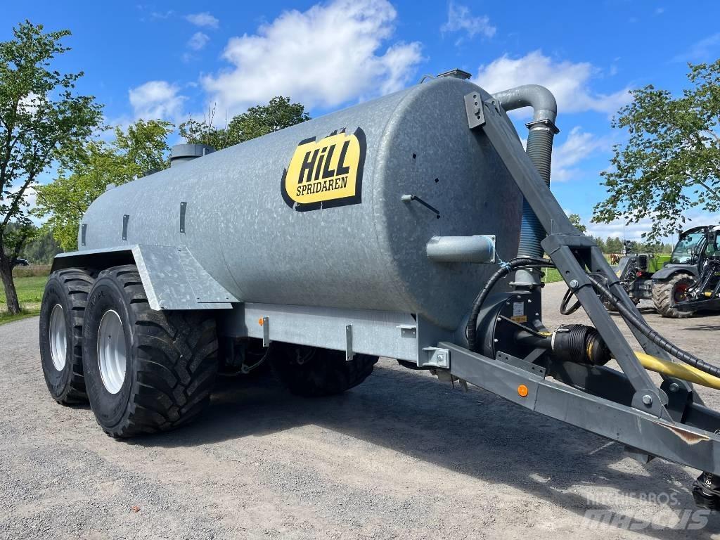 Hill 15m³ tankvogn Rozmetadla chlévské mrvy