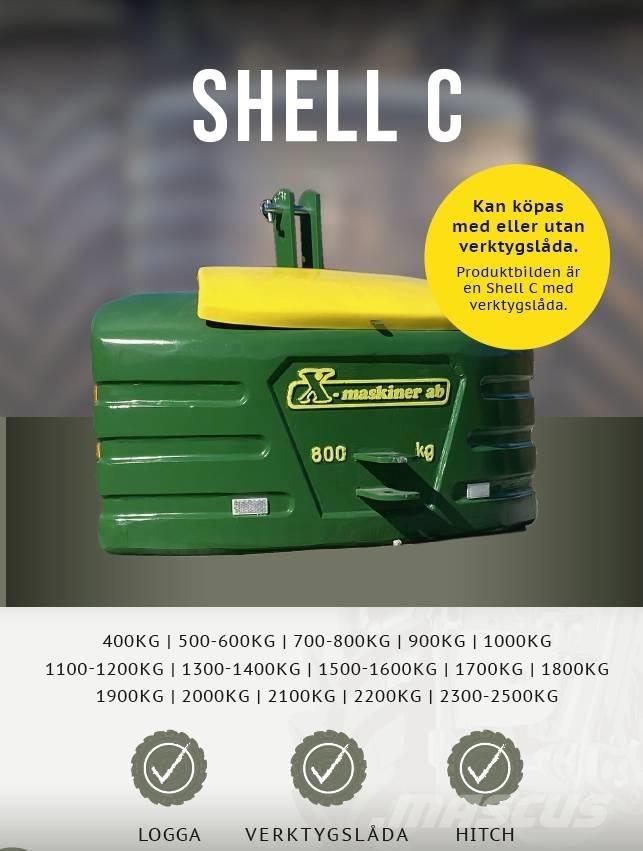  Frontx Shell C Přední závaží