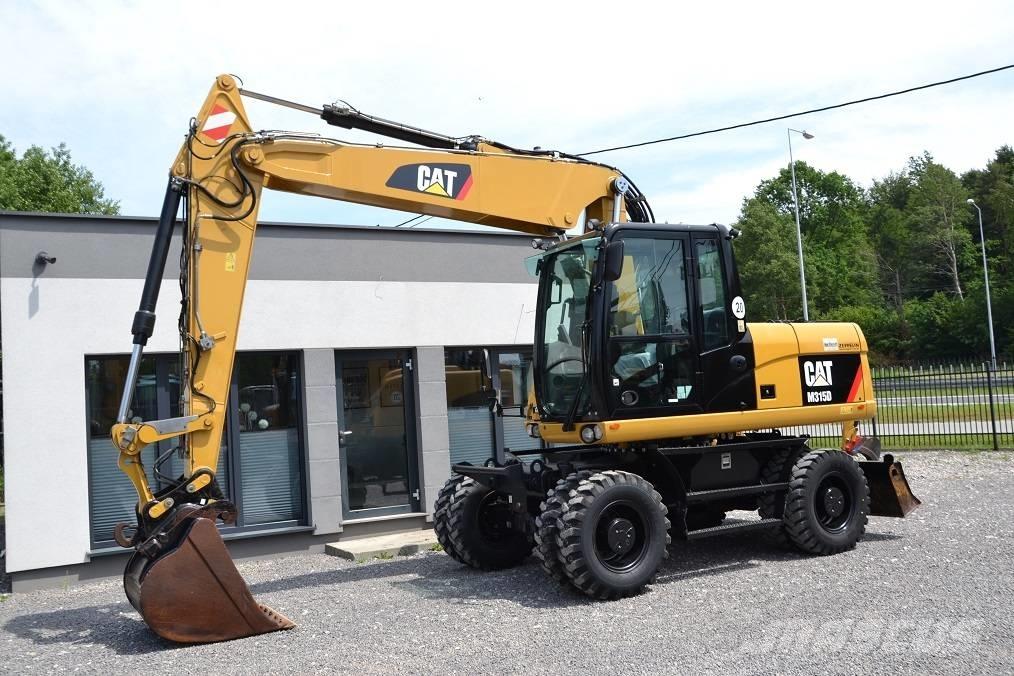 CAT M 315 D Kolová rýpadla