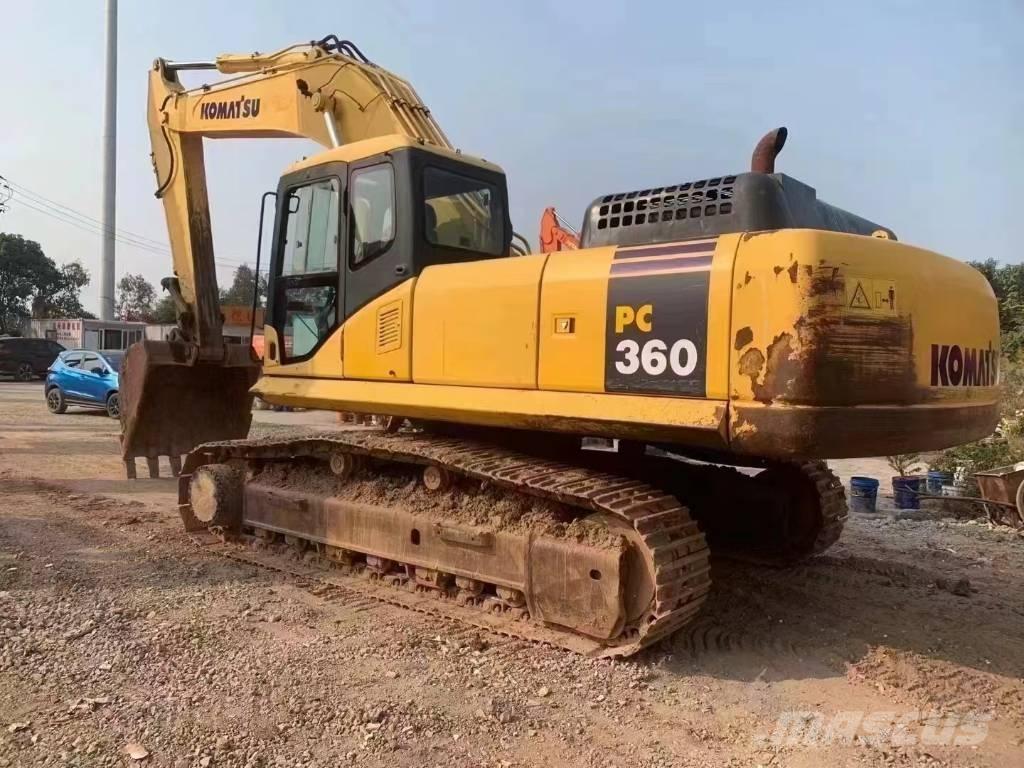 Komatsu PC 360 Pásová rýpadla