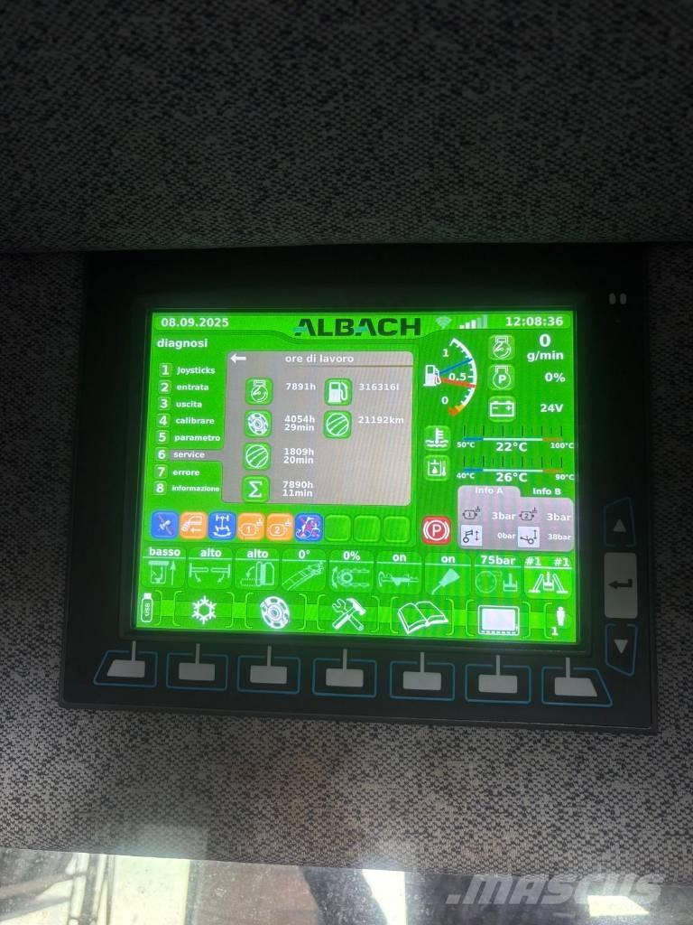 Albach Diamant 2000 Štěpkovače