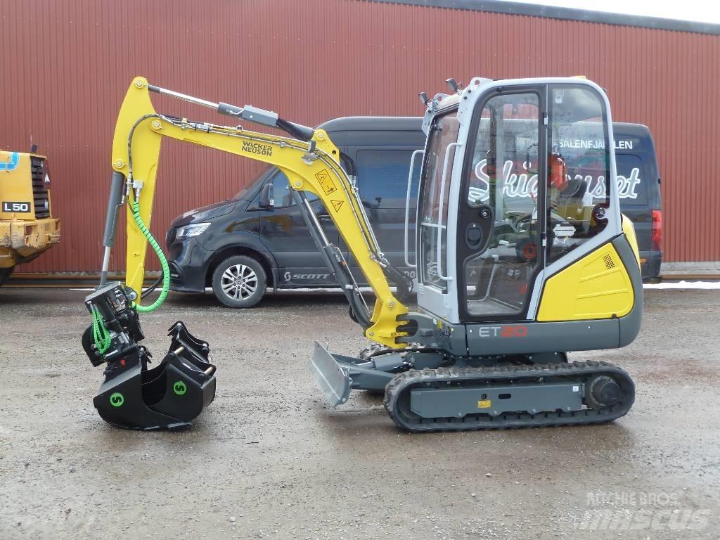 Wacker Neuson ET20 Mini rýpadla < 7t