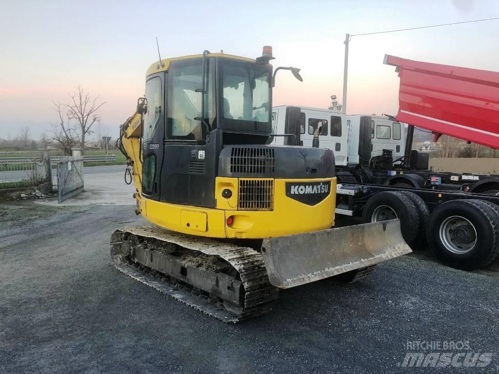 Komatsu PC 88 MR Pásová rýpadla