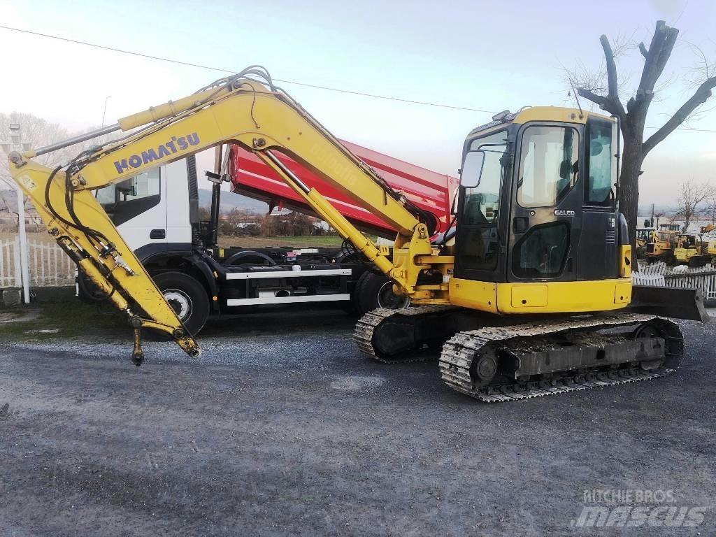 Komatsu PC 88 MR Pásová rýpadla