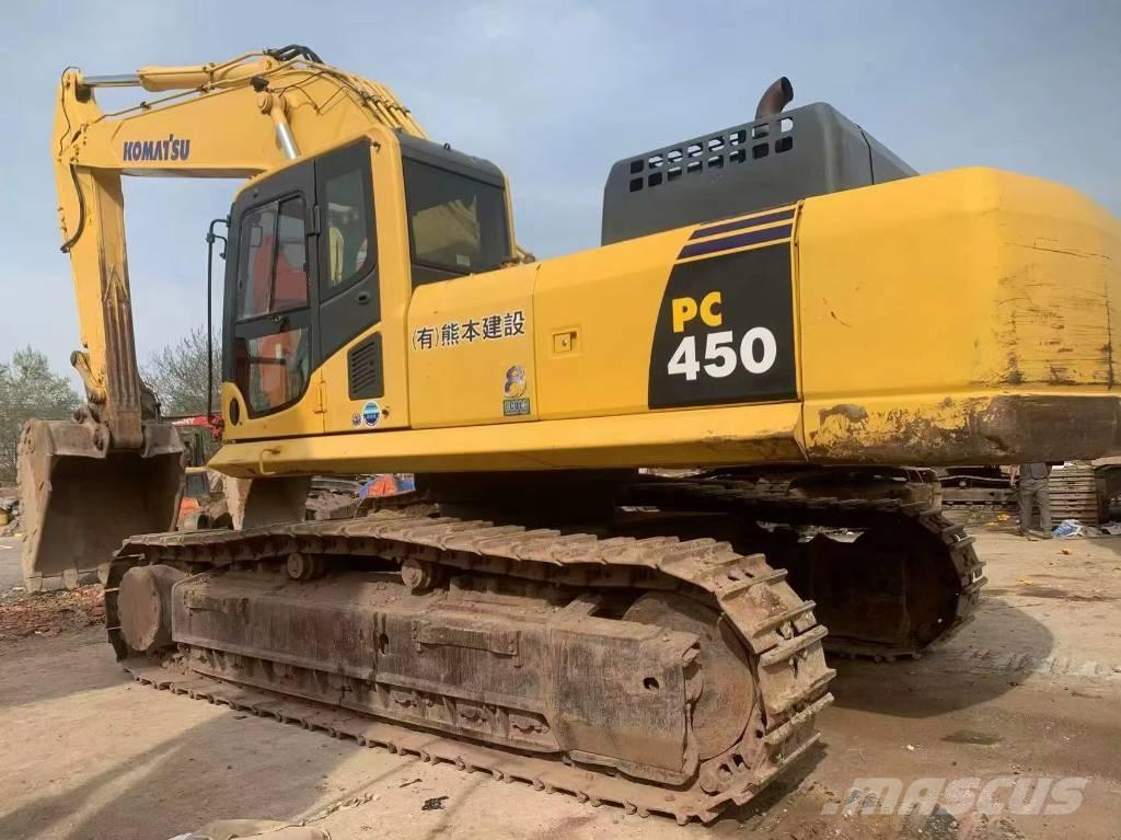 Komatsu PC 450 Pásová rýpadla