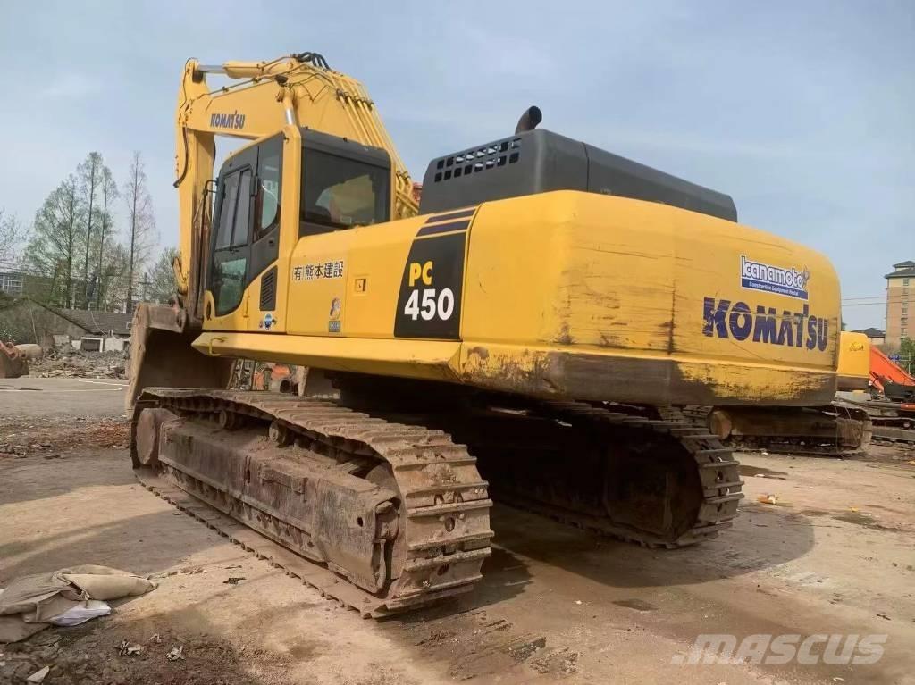 Komatsu PC 450 Pásová rýpadla