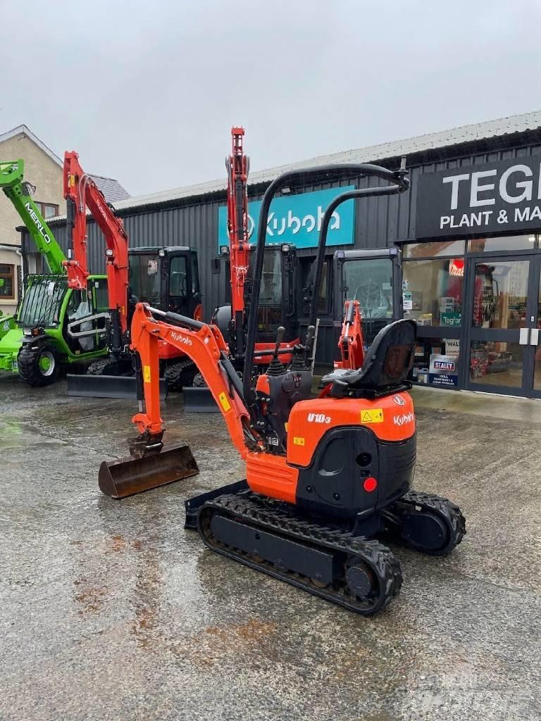 Kubota U 10-3 Mini rýpadla < 7t