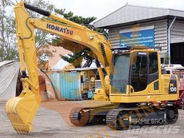 Komatsu PC 130 Pásová rýpadla