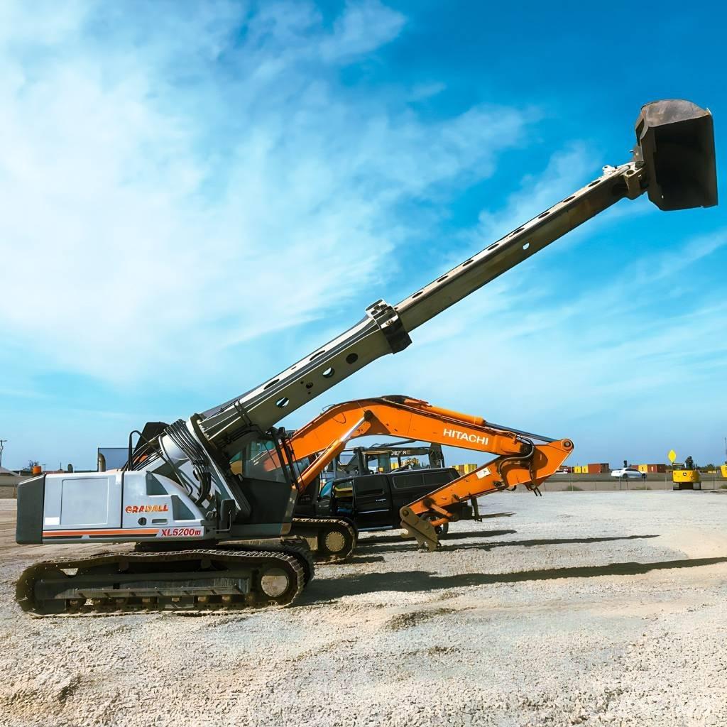 Gradall XL 5200 III Pásová rýpadla