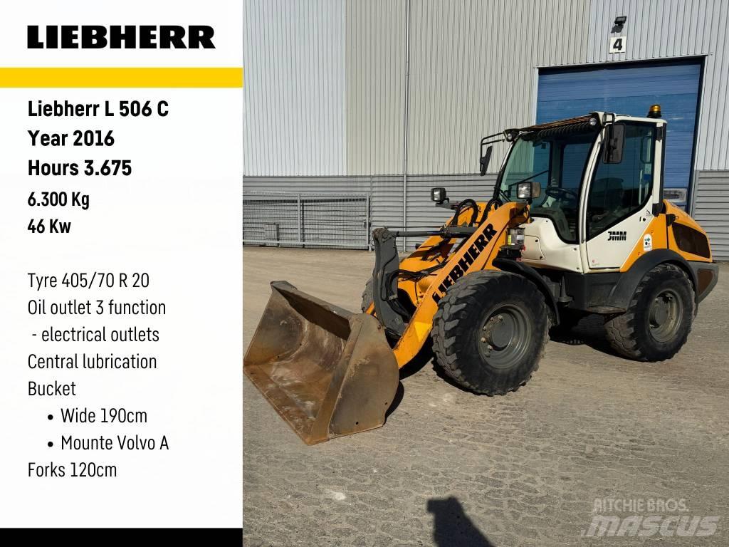 Liebherr L 506 Kolové nakladače