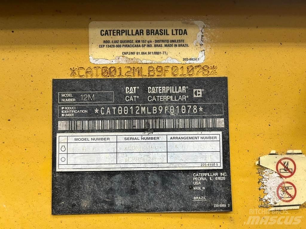 CAT 12M Grejdry