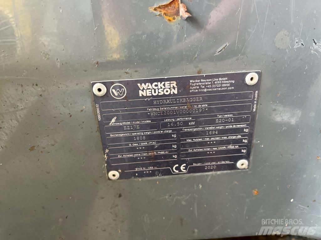 Wacker Neuson EZ17e Pásová rýpadla