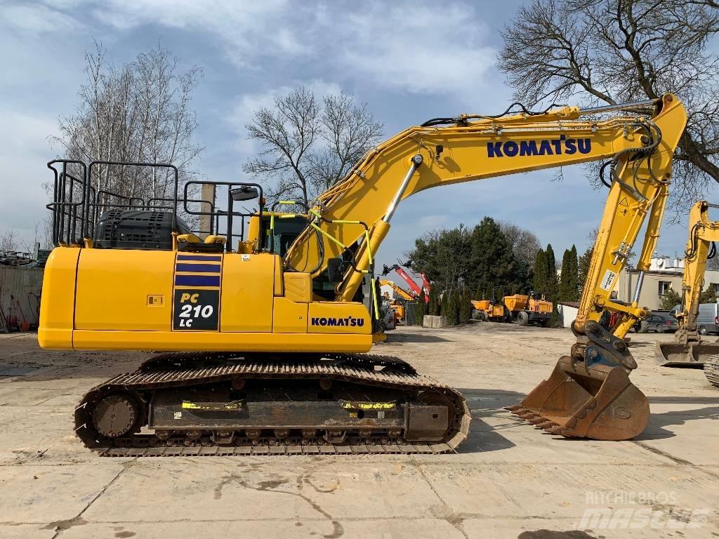 Komatsu PC 210 LC-11 Pásová rýpadla