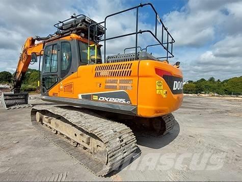 Doosan DX 225 LC Pásová rýpadla